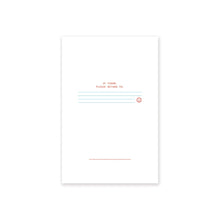 Load image into Gallery viewer, "Flexible Monthly Calendar" - 6 Month Risograph Planner

